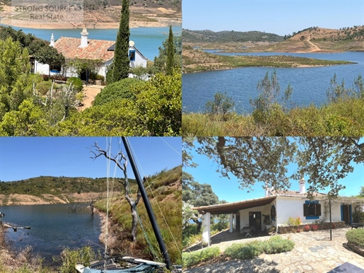 Fantástica propiedad con impresionantes vistas, junto a la presa cerca de Santana da Serra, con acce