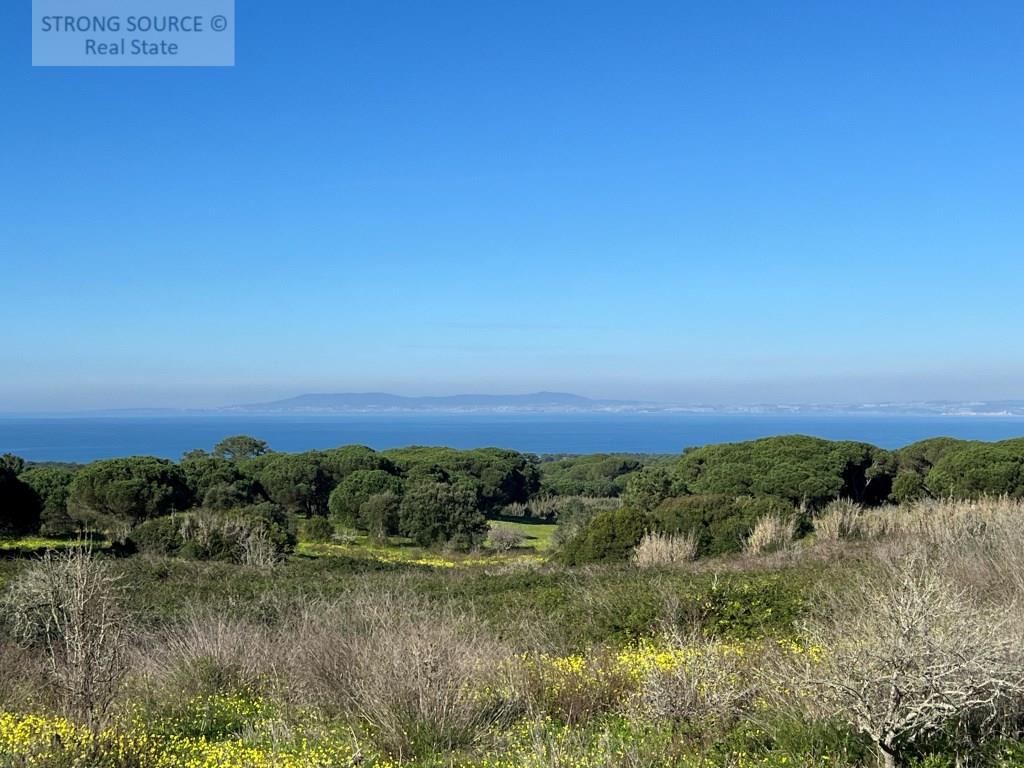 Agricultural land, with 16,750.00 m2 (1.675 ha), with fantastic sea views, near Azóia, with access v