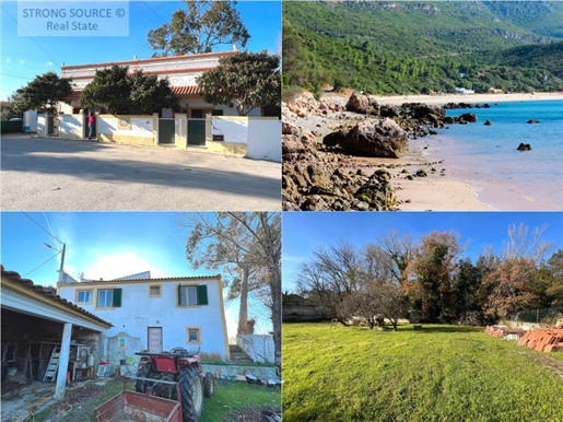 Property / farm with 3800 m2, with house to renovate, in a small village in Arrábida Natural Park, 1