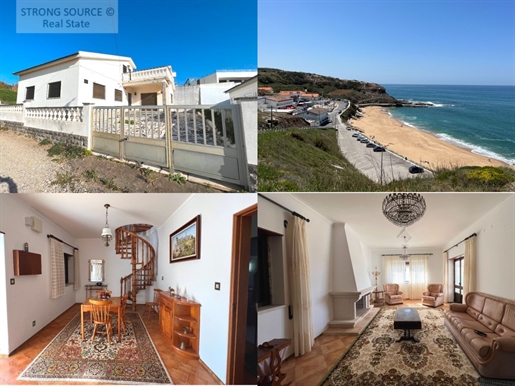 Villa de 3+1 chambres située à moins de 5 minutes à pied de la plage de Porto Dinheiro avec vue sur