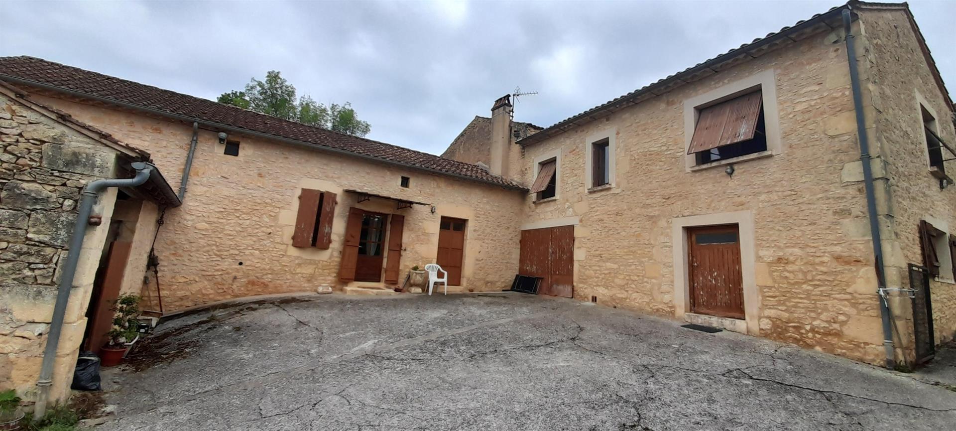 Stone farmhouse