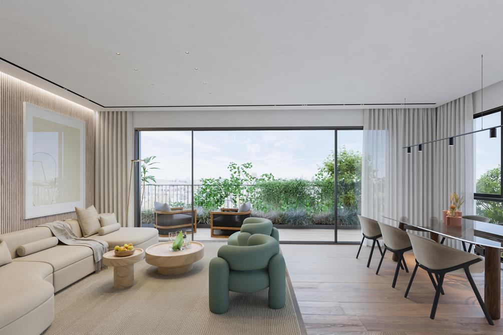 5-Room Apartment for Sale In a New Boutique Building In Harozim Neighborhood, Ramat Gan