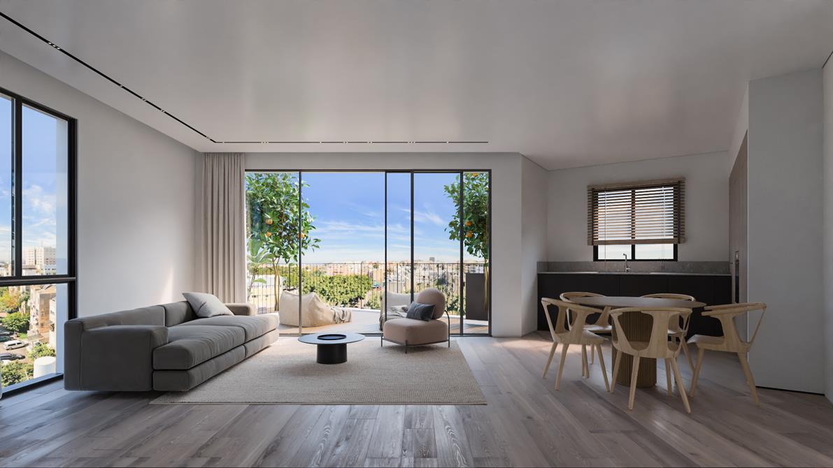 5-Room Apartment for Sale In a New Boutique Building In Harozim Neighborhood, Ramat Gan