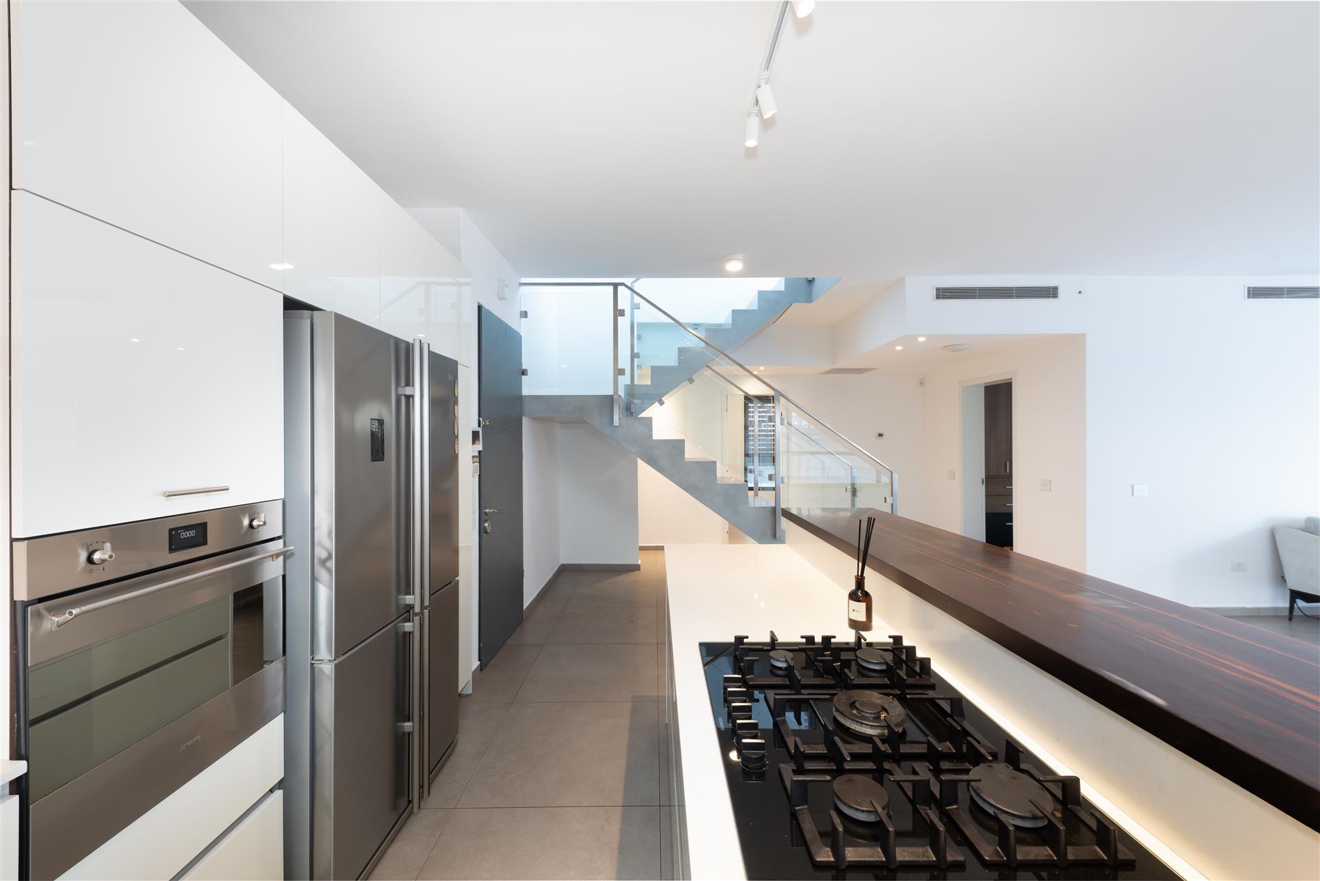 4-Room Duplex Penthouse On Merkaz Ba'alei Hamelacha Tel Aviv