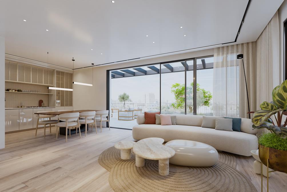 5-Room Duplex for Sale In a New Boutique Building In Harozim Neighborhood, Ramat Gan