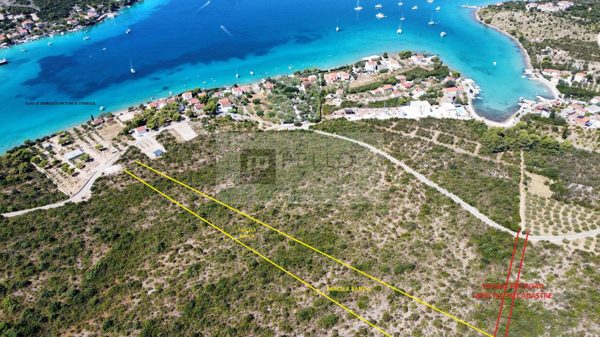 Seafront Land Plots on Pelješac – 1st Row, Close to the Sea, Building Potential, 3.2 ha