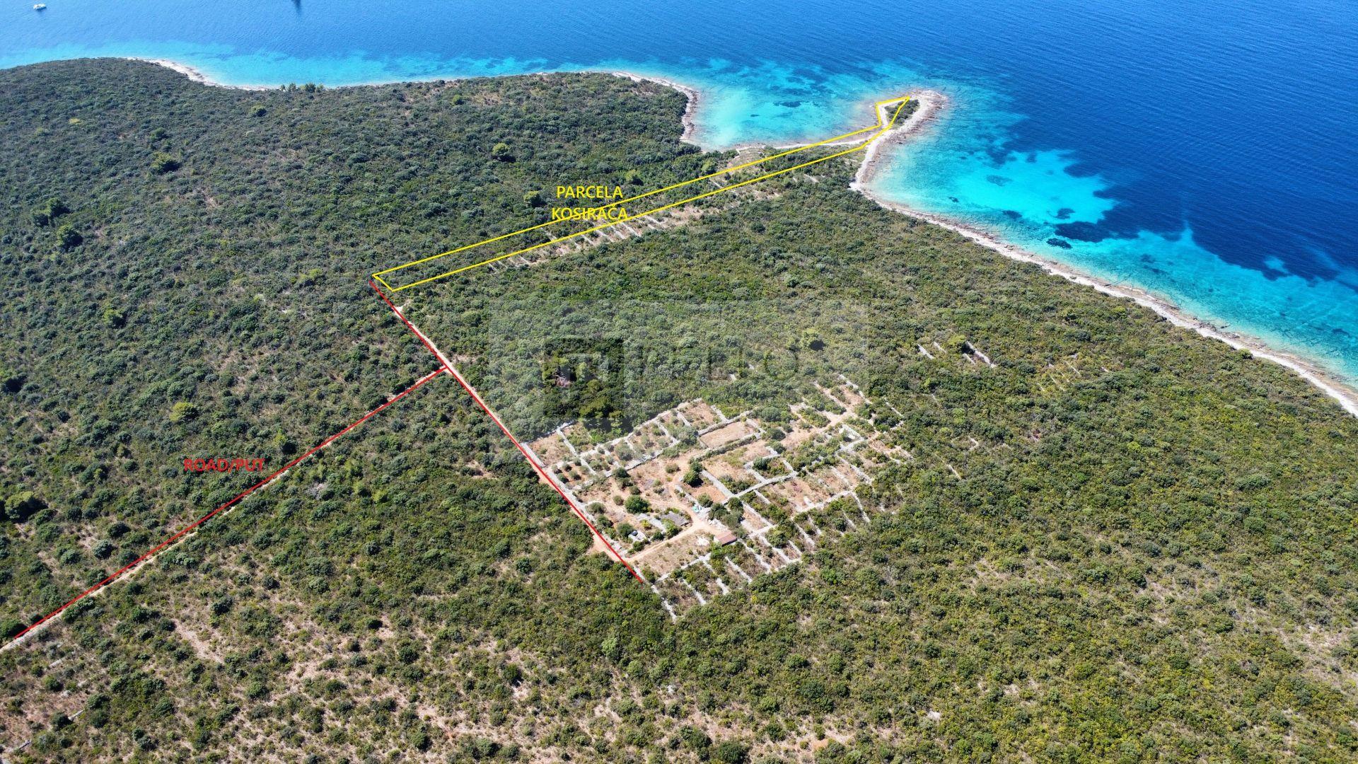Seafront Land Plots on Pelješac – 1st Row, Close to the Sea, Building Potential, 3.2 ha