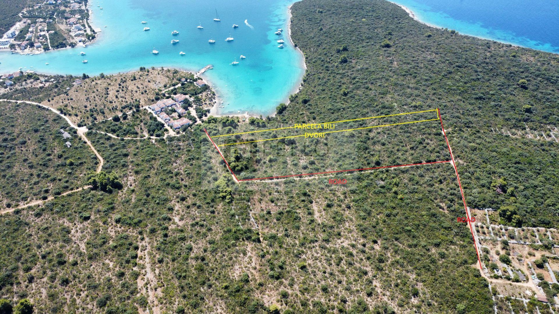 Seafront Land Plots on Pelješac – 1st Row, Close to the Sea, Building Potential, 3.2 ha