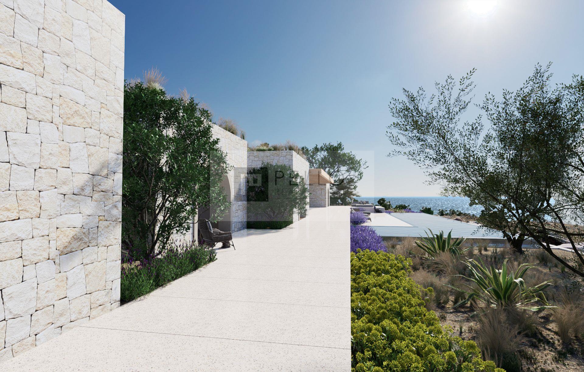 Building plot first row to the sea