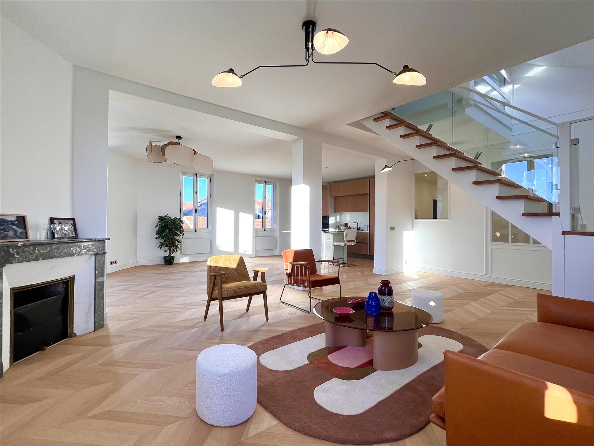 Apartamento renovado em St Charles, 5 min Grande Plage