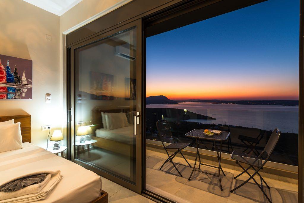 Designer-Villa mit herrlichem Blick in Chania, Kreta