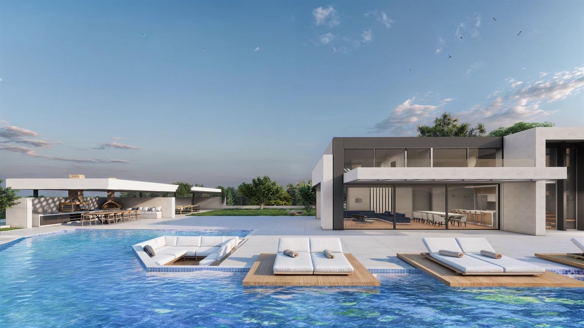 Designer Villa with Sunset Views in Agios Onoufrios, Chania, Crete