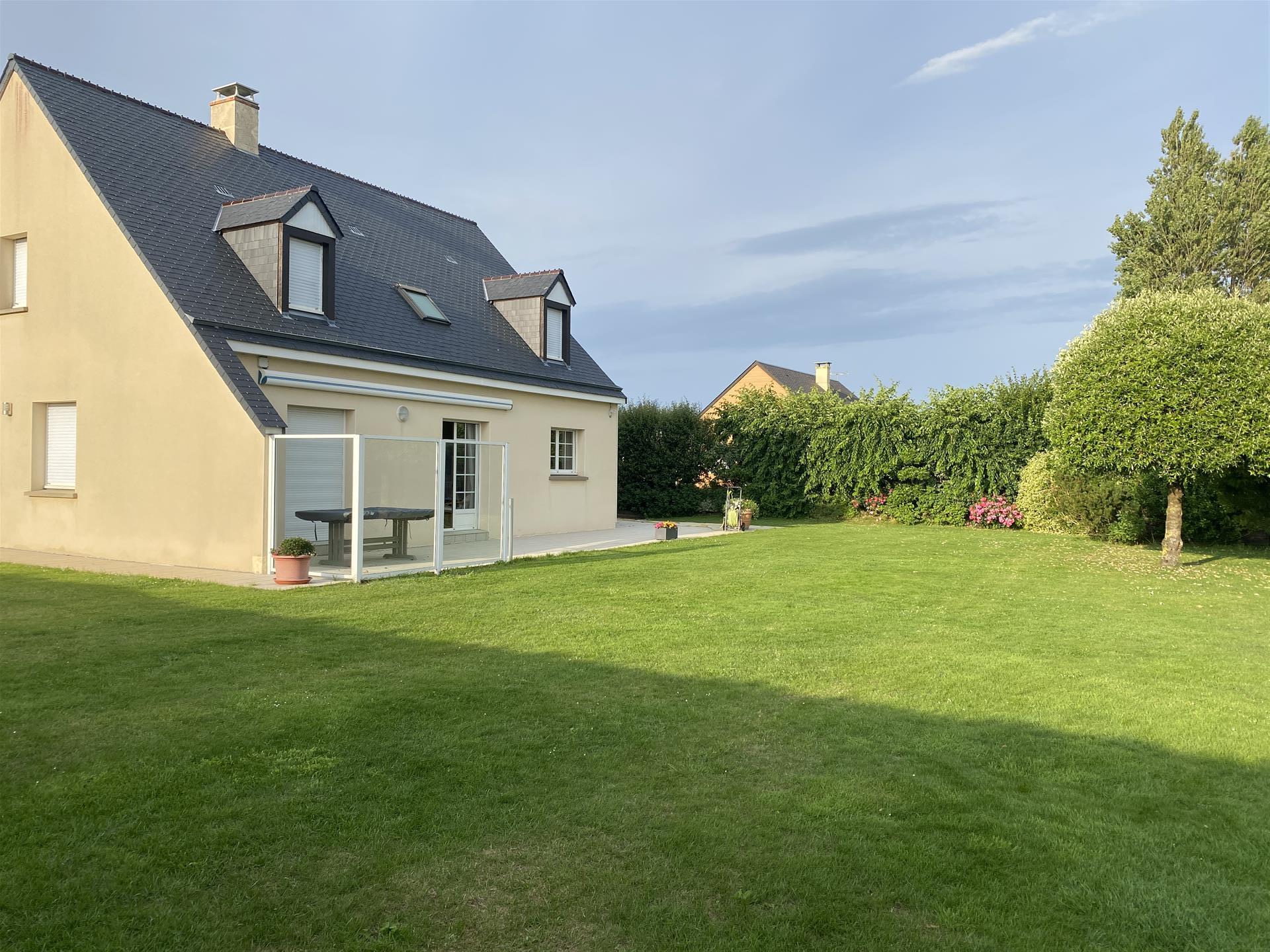 Family house by the sea