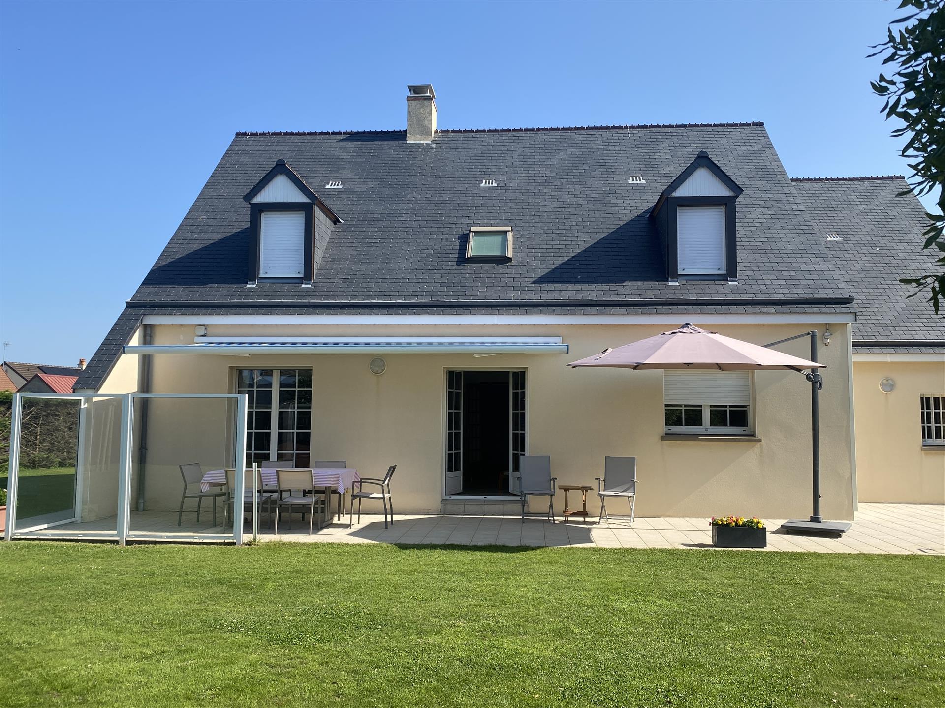 Family house by the sea