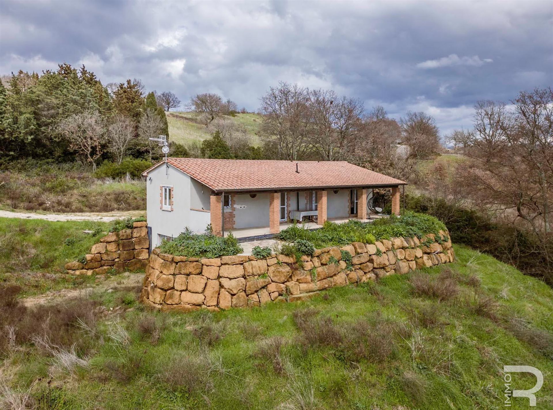 Vila s nádherným panoramatickým výhledem na klidném místě