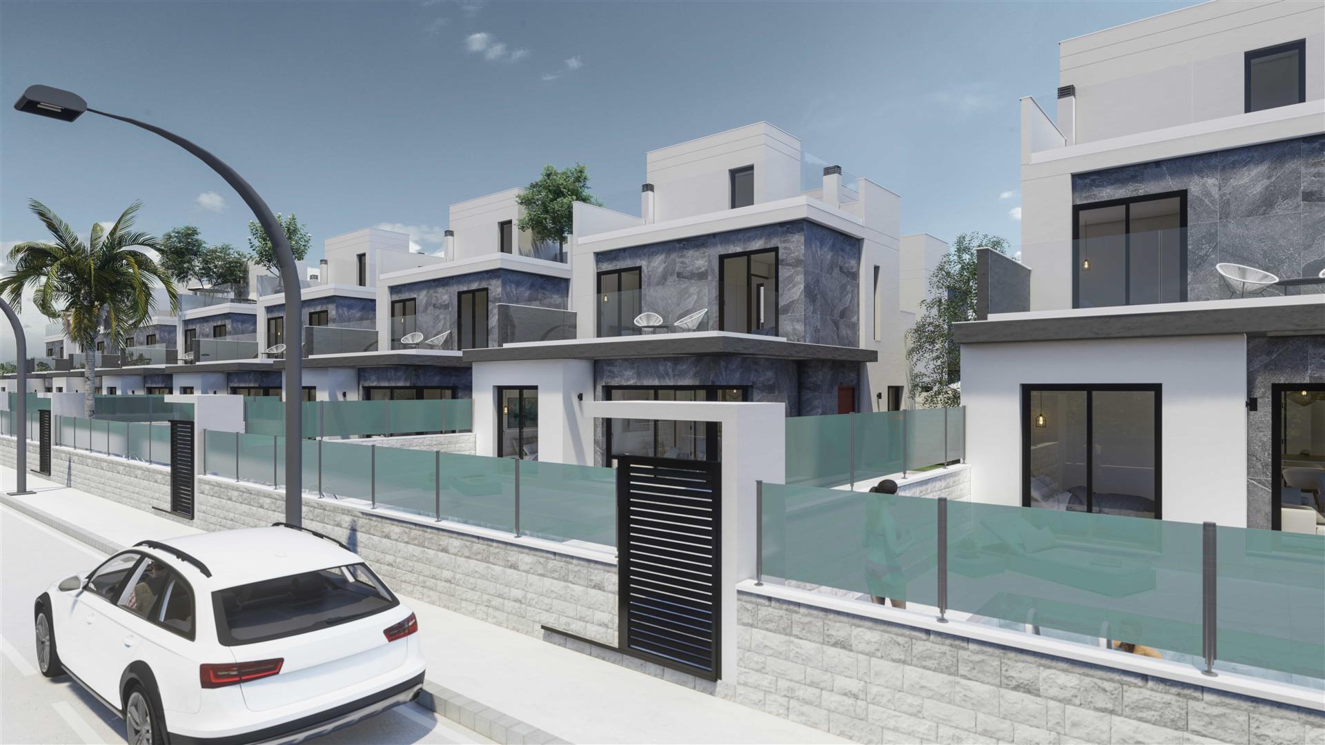 Villa met garage en zwembad in Pilar de la horadada