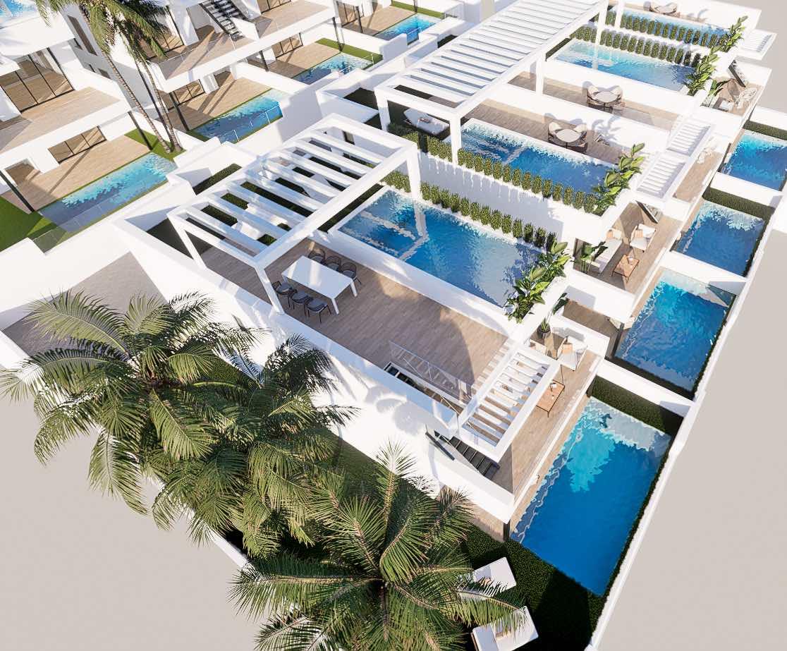 Apartamento con piscina privada en Finestrat