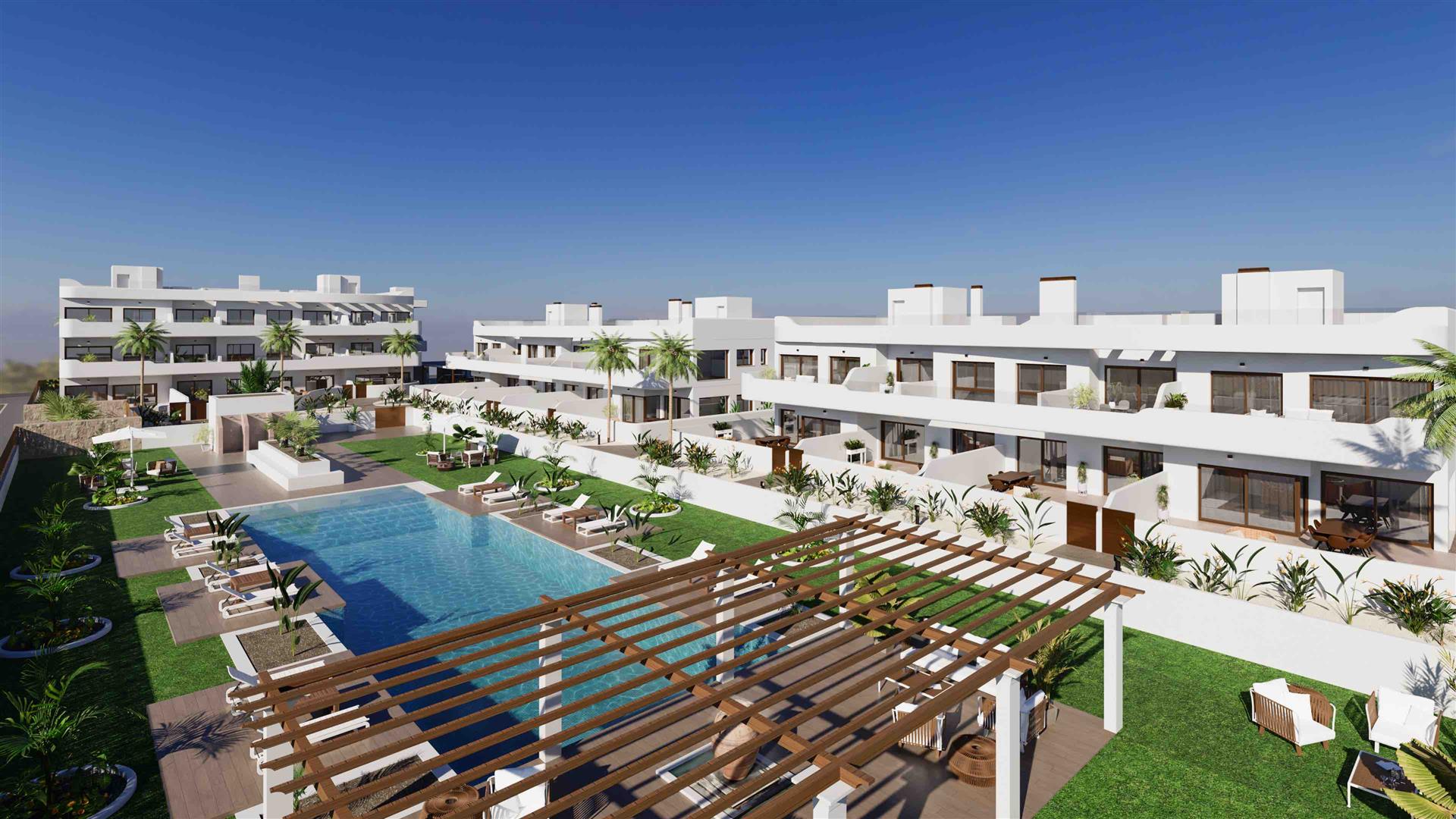 Moderne 3 Slpk appartementen aan de Mar menor