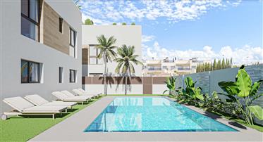 10 modern apartments at walking distance to the beach