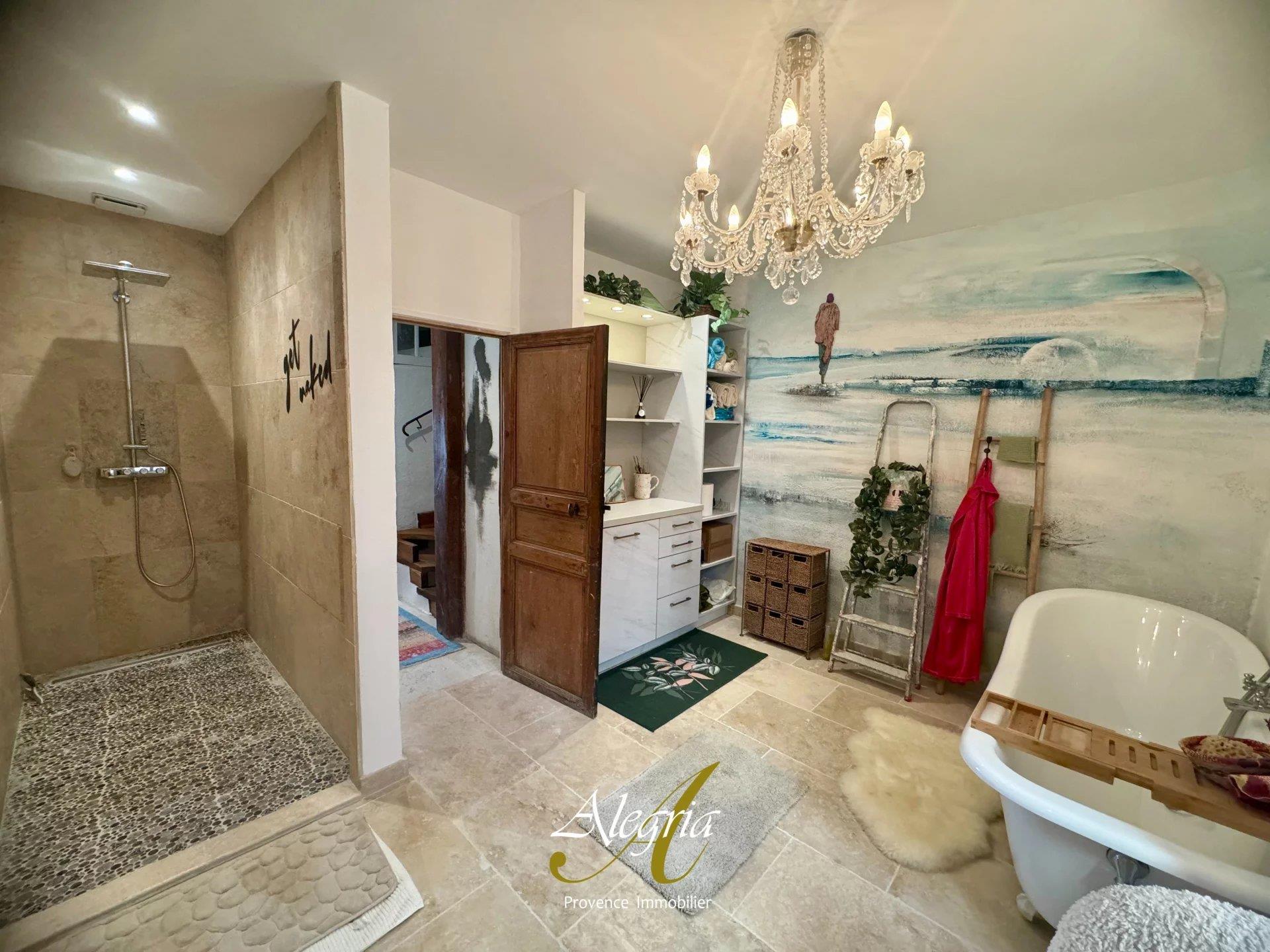 Elegant Village House with Commercial Potential in Tourtour's Historic Center