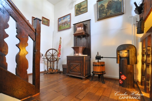 Dpt Haut-Rhin (68), for sale, beautiful stone property of 190m2 with its outbuildings on 42 ares