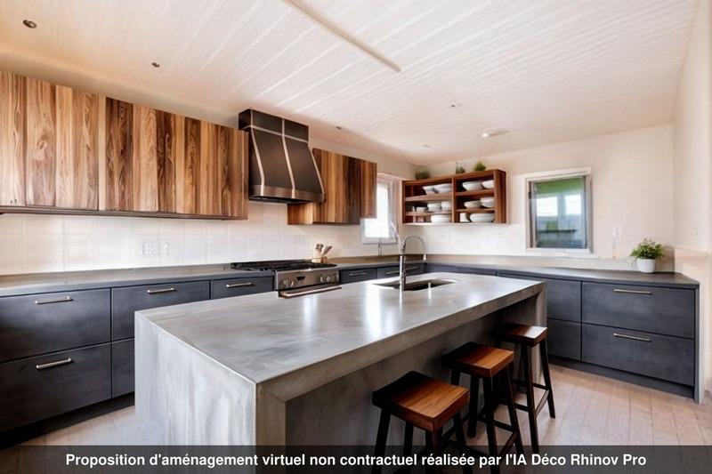 Dpt (42), à vendre 15 min de Montbrison maison de 107 m² Plein Sud 4 chambres sur 547,00 m² de terra
