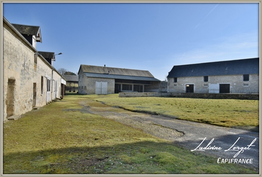 Propriété à vendre Au nord de Soissons (02200) (14km) - Corps de ferme - maison bourgeoise 335 m² ha