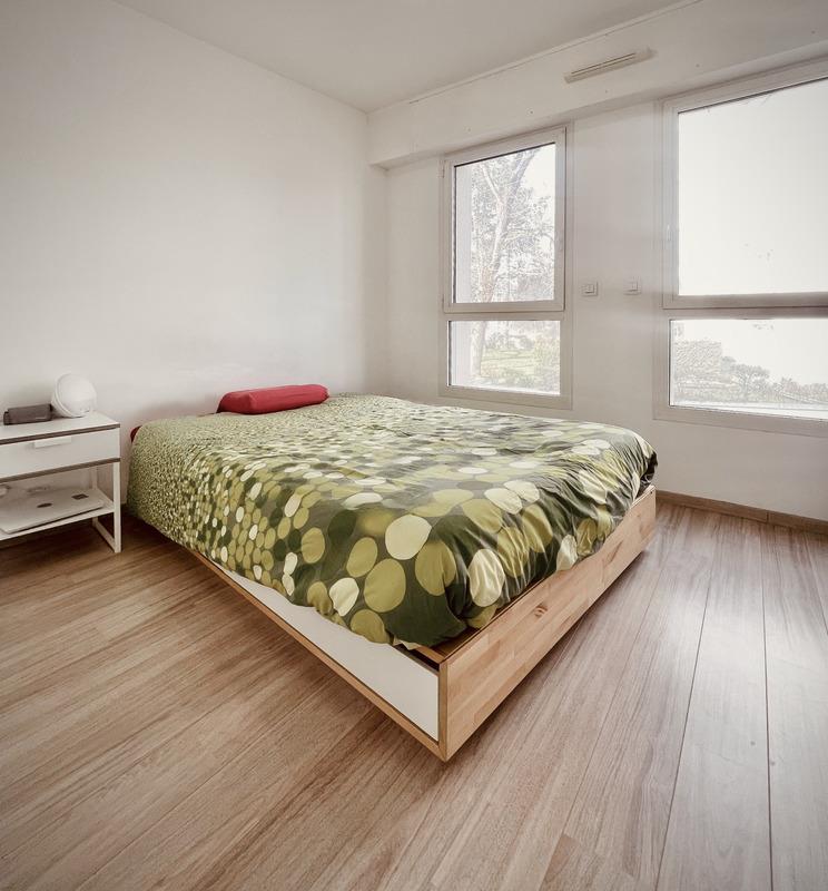 2-Room apartment for sale with tenant in place, in Nantes (44), Hauts-Pavés district, Monselet. Resi