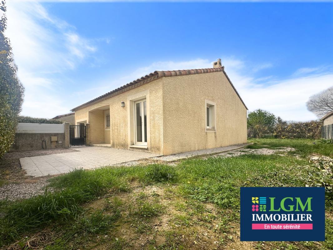 Single-storey house 90 m² with garage in Vendémian (34230)
