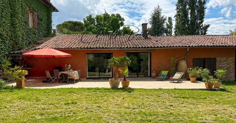 Herrenhaus aus dem 18. Jahrhundert – 1,5 Hektar großer bewaldeter Park – Montastruc-la-Conseillère (