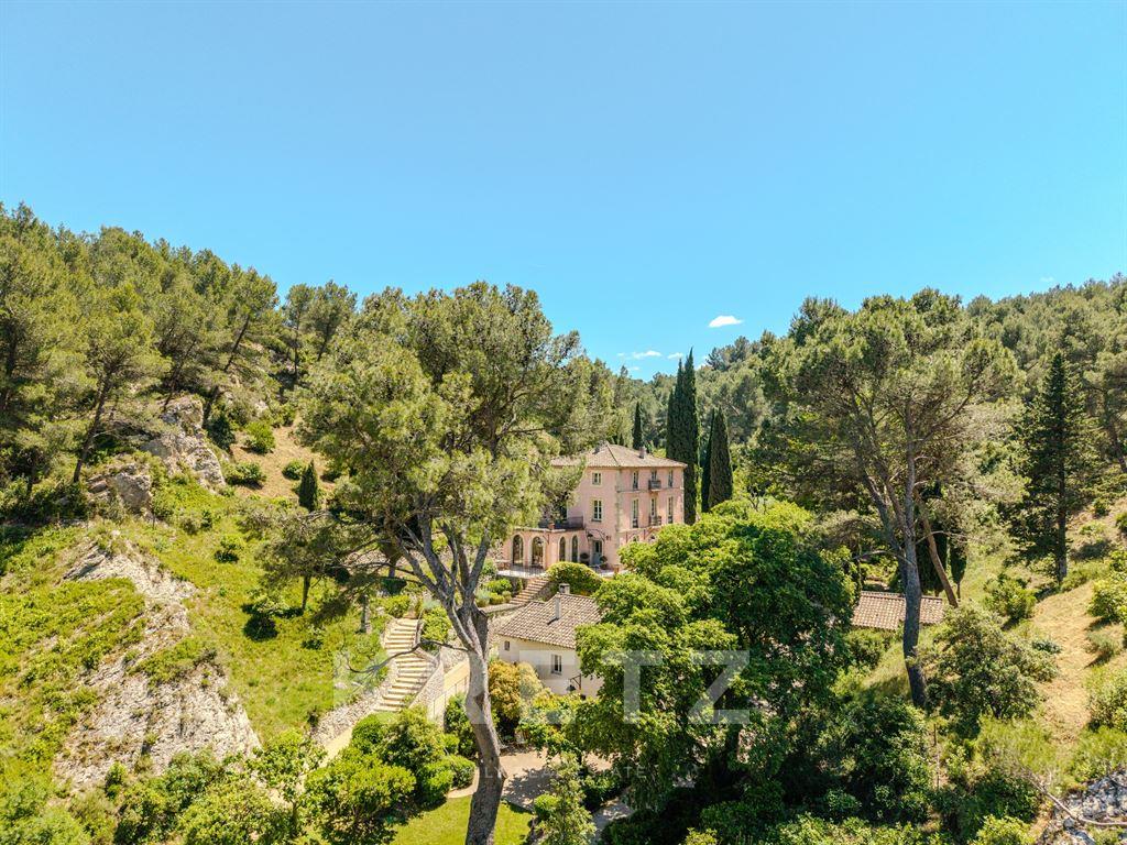 12-hectare property at the foot of the Alpilles