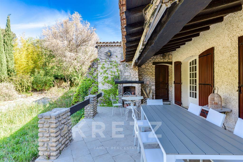 House in the countryside with open views