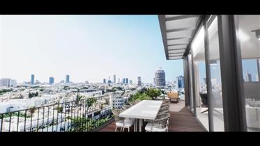 One of A kind !! Center Tlv Penthouse For Sale _ All on One level