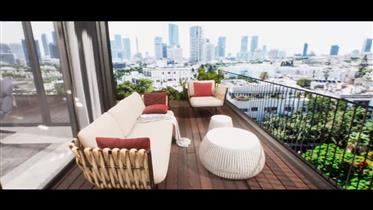 One of A kind !! Center Tlv Penthouse For Sale _ All on One level