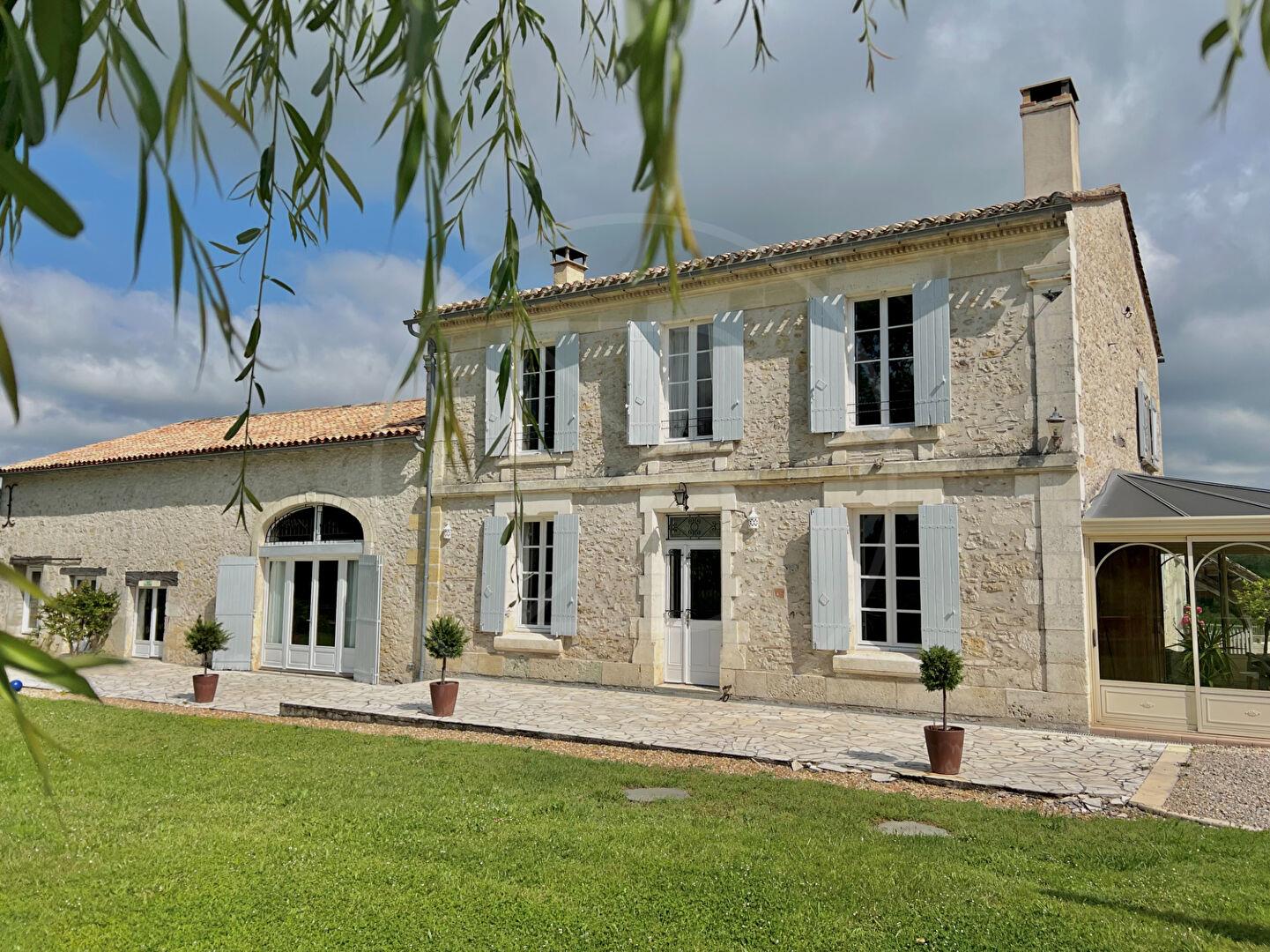 Character house with a guest cottage and breathtaking views