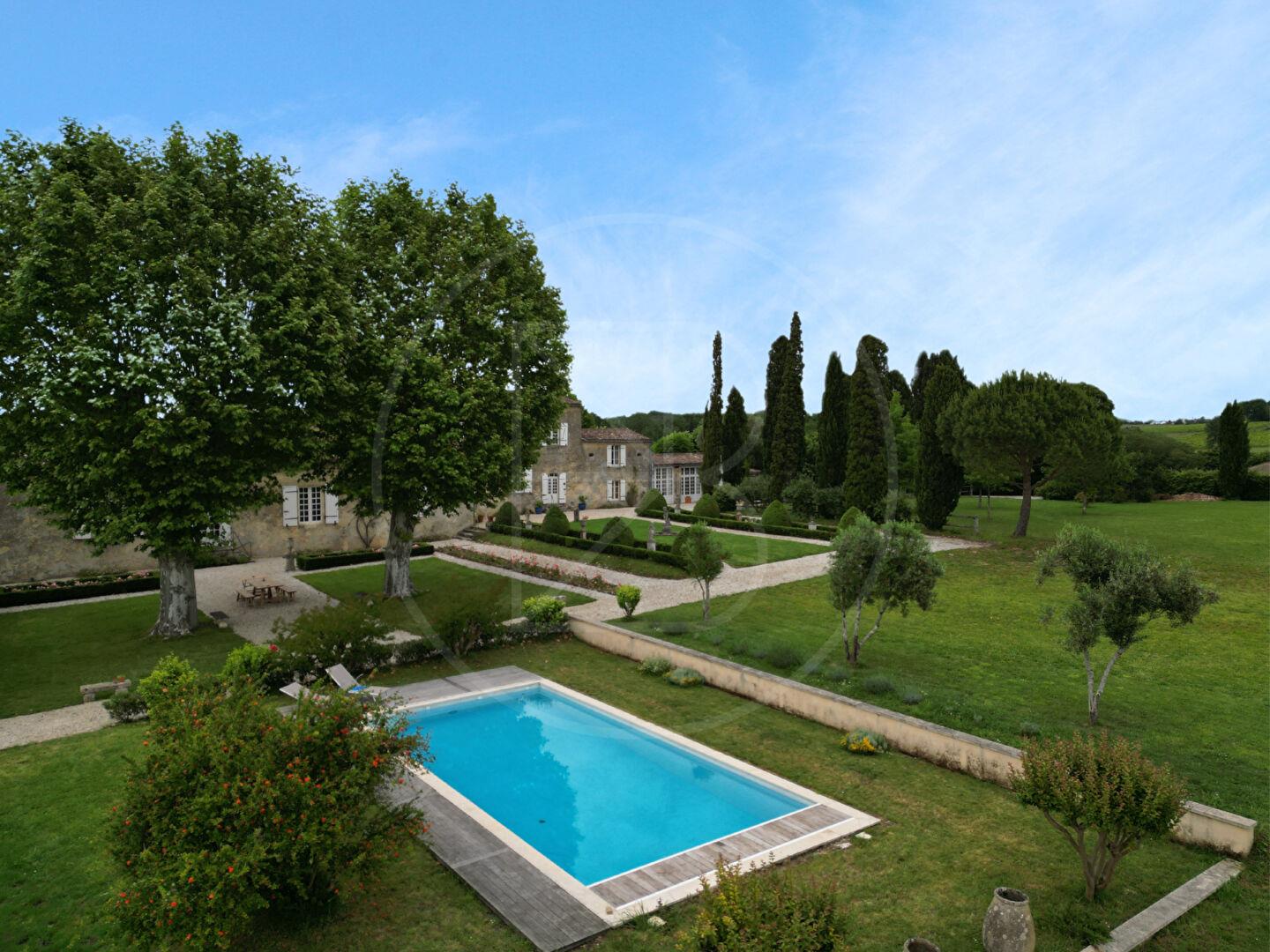 Elegant historic property offering great privacy