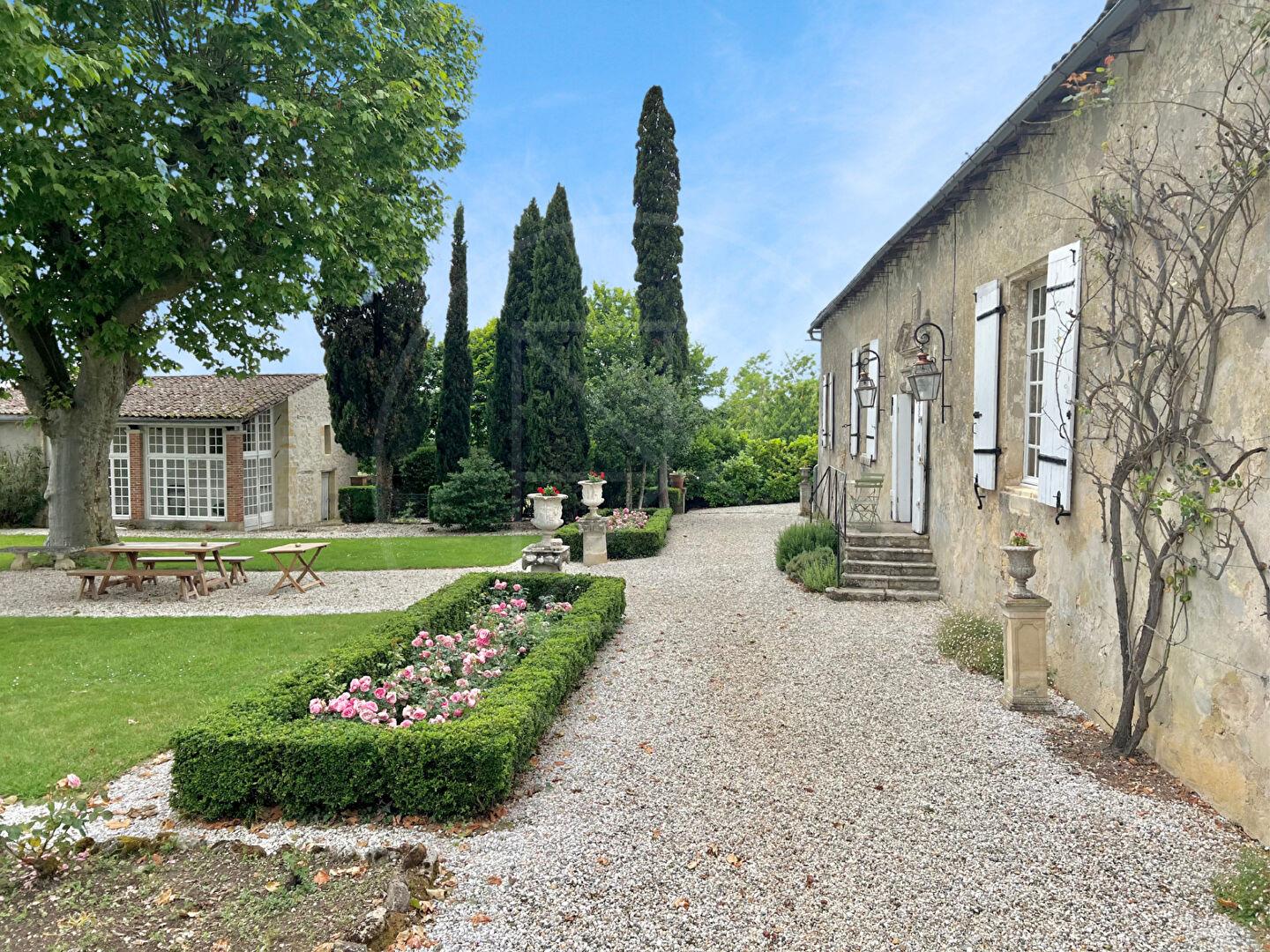 Elegant historic property offering great privacy