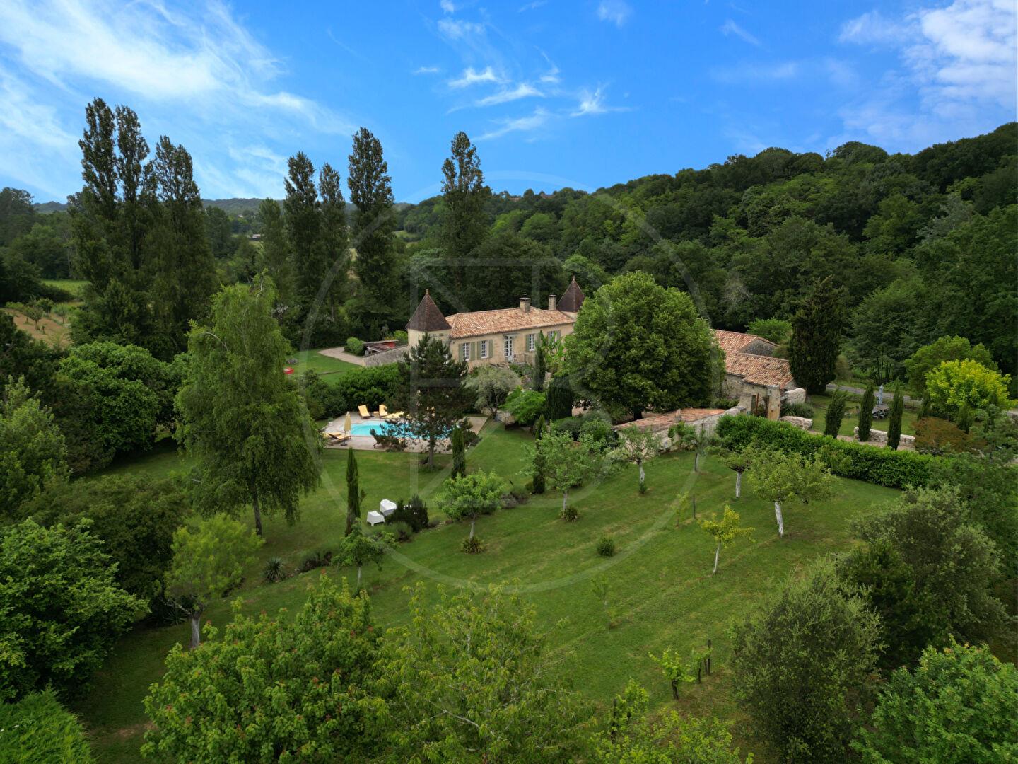 Exceptional property in a bucolic setting