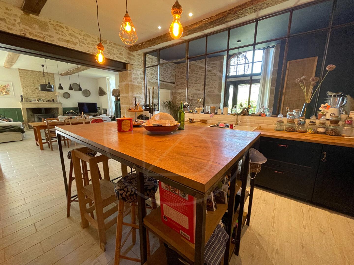 Charming stone farmhouse set in 2600m2 of gardens