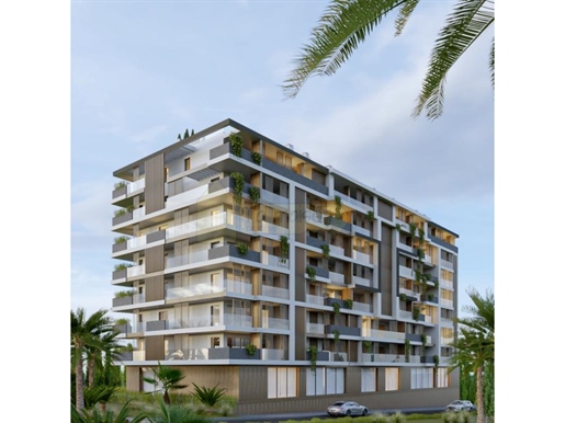 Luxury apartments under construction located in a premium area of the city of Faro.