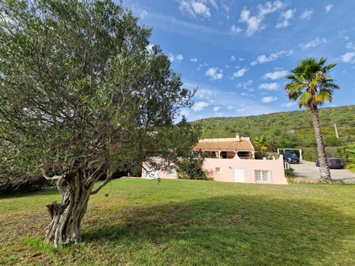Wonderful 2+1 bedroom farmhouse in a dominant position and offering a spectacular view over the sea.