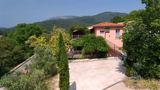 Havre de Paix comprising 4 gîtes with private terrace in a timber-framed villa in Lamalou les Bains