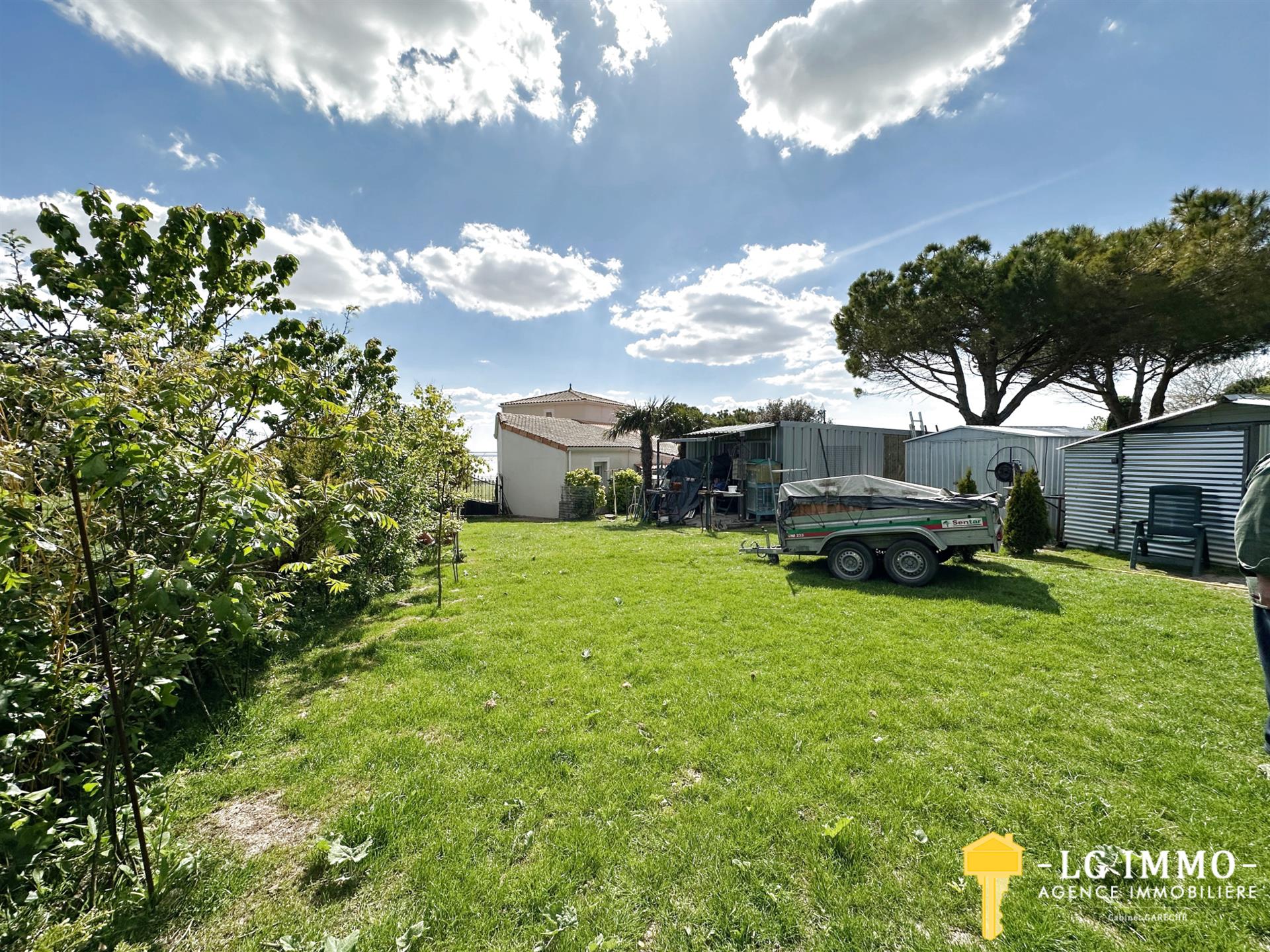 Maison face estuaire sur les hauteurs de Barzan Plage