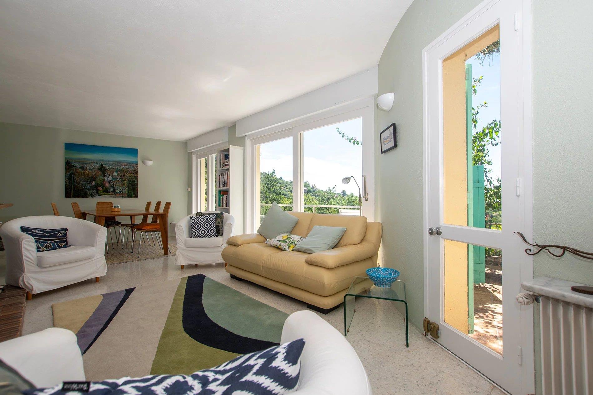 À vendre à Magagnosc - villa avec 3 chambres sur un terrain d'un hectare