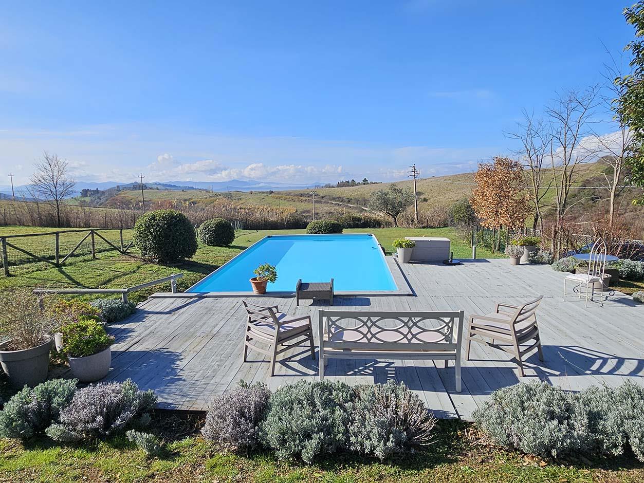 Charming Restored  4 Bdr Farmhouse, Swimming Pool, Volterra, Pisa, Tuscany