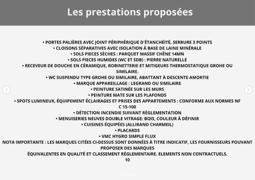 Résidence haut de gamme clé en main hyper centre de Vichy