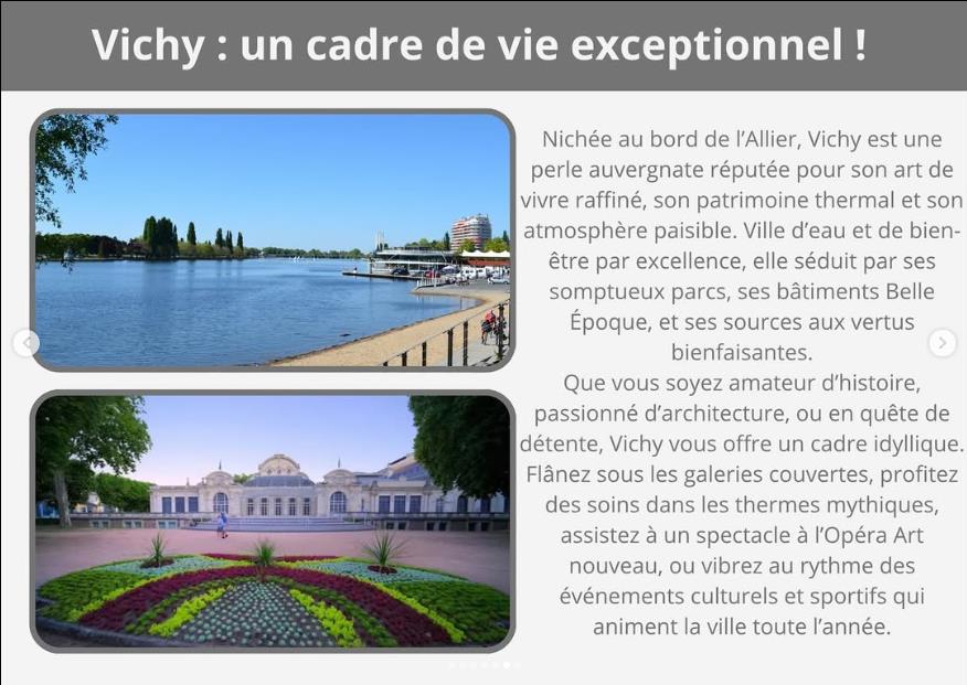 Résidence haut de gamme clé en main hyper centre de Vichy