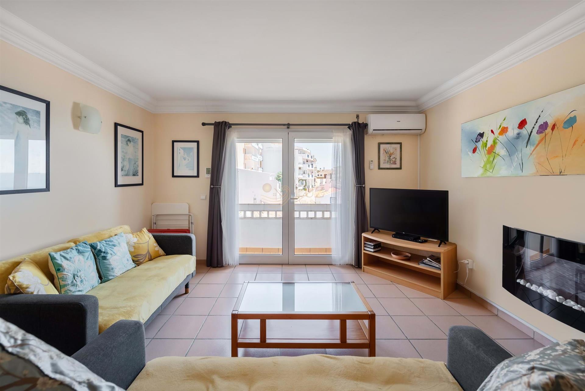 Stunning Apartment for Sale in Burgau | Sea Views, Fireplace, and Quiet Location