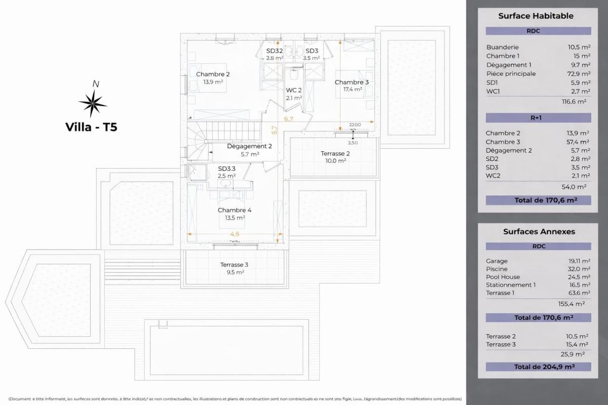 Maison à vendre, 171m², Le Lavandou