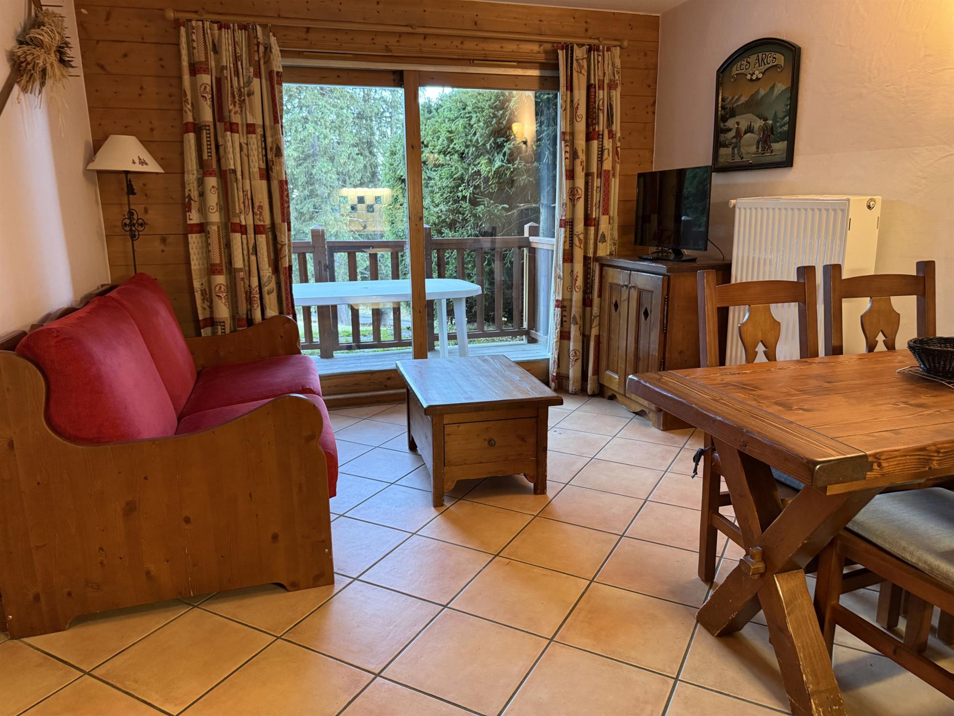 3 room apartment Les Arcs 1800 Chan